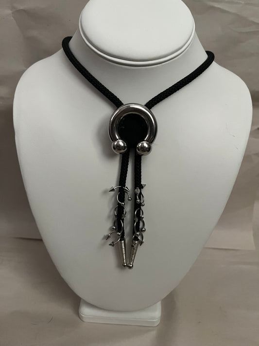 pierced bolo tie